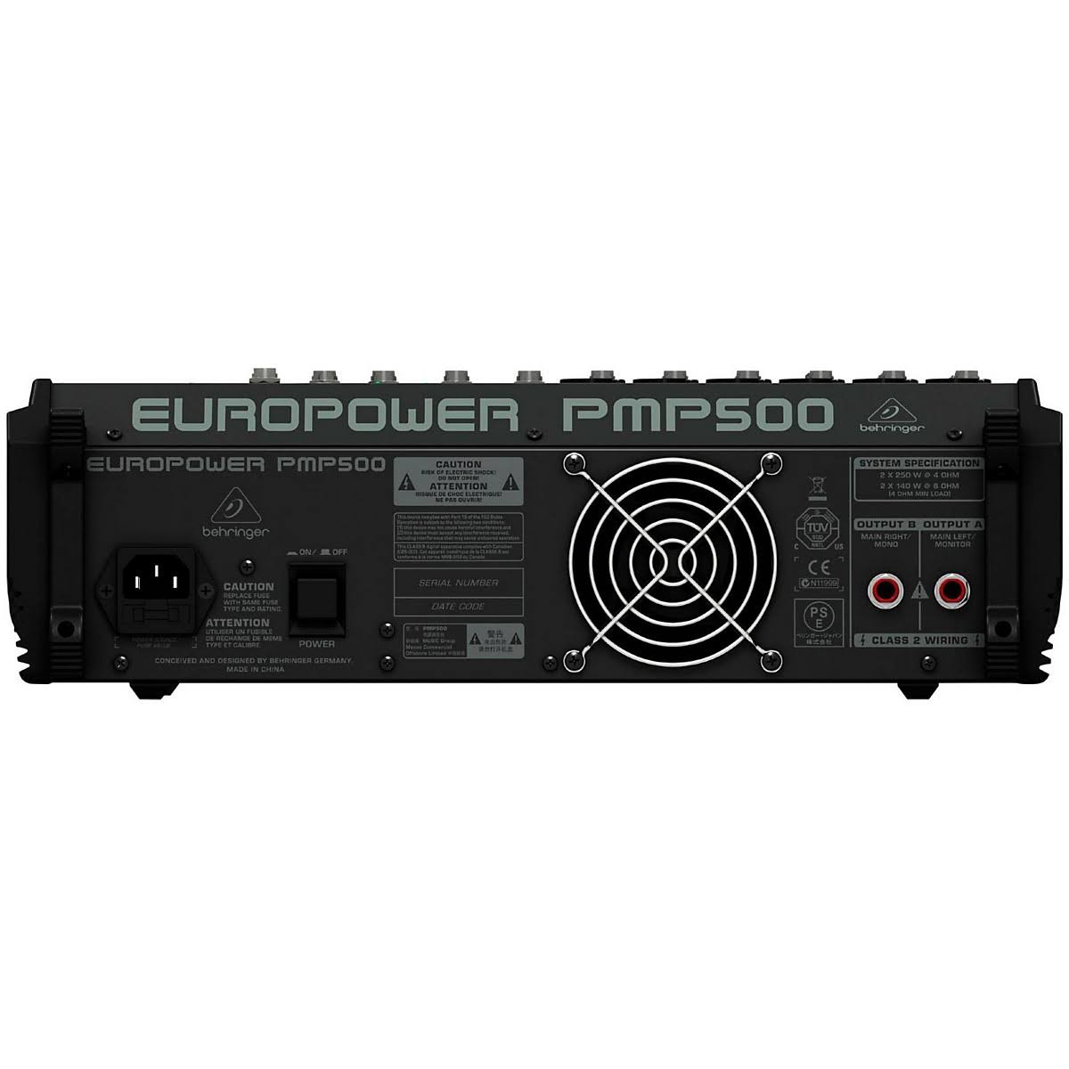 Behringer PMP500 Europower 500-Watt 12-Channel Powered Mixer