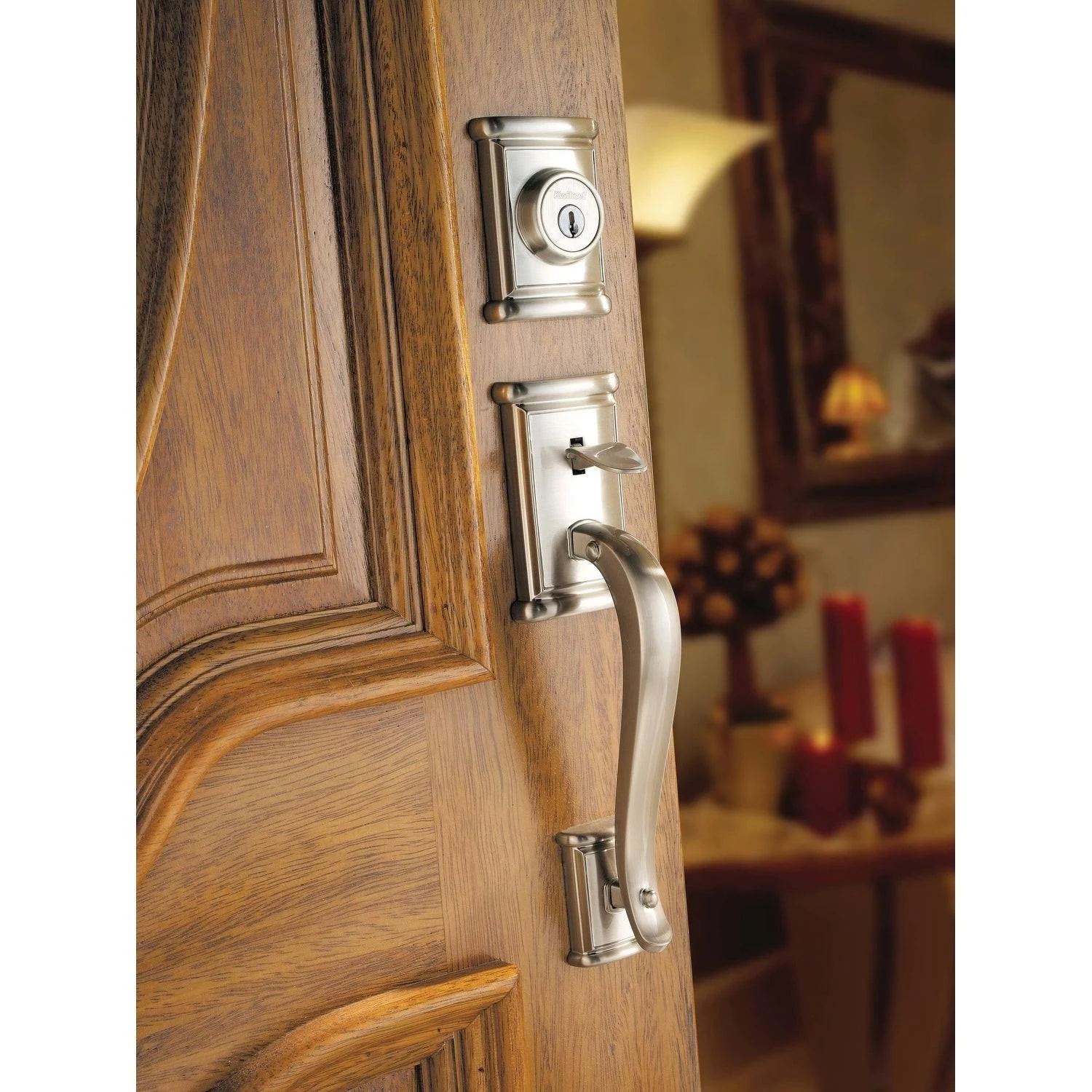 Kwikset 802ADH-LIP Signature Series Ashfield Dummy Handleset - Venetian Bronze
