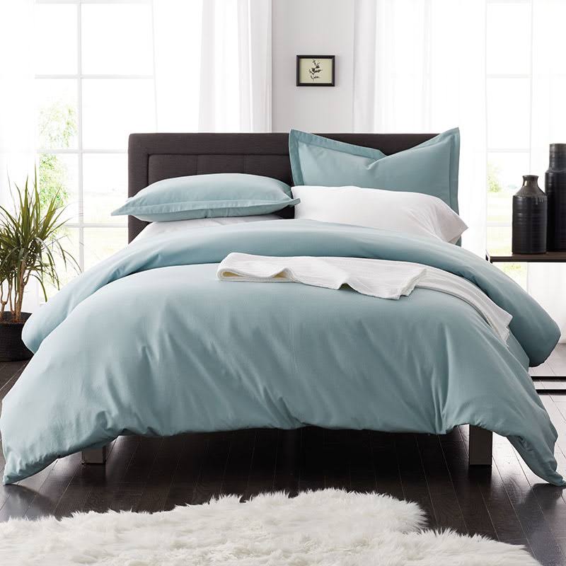 Legends Luxury Velvet Flannel Duvet Cover - White, Size King, Cotton Flannel | The Company Store
