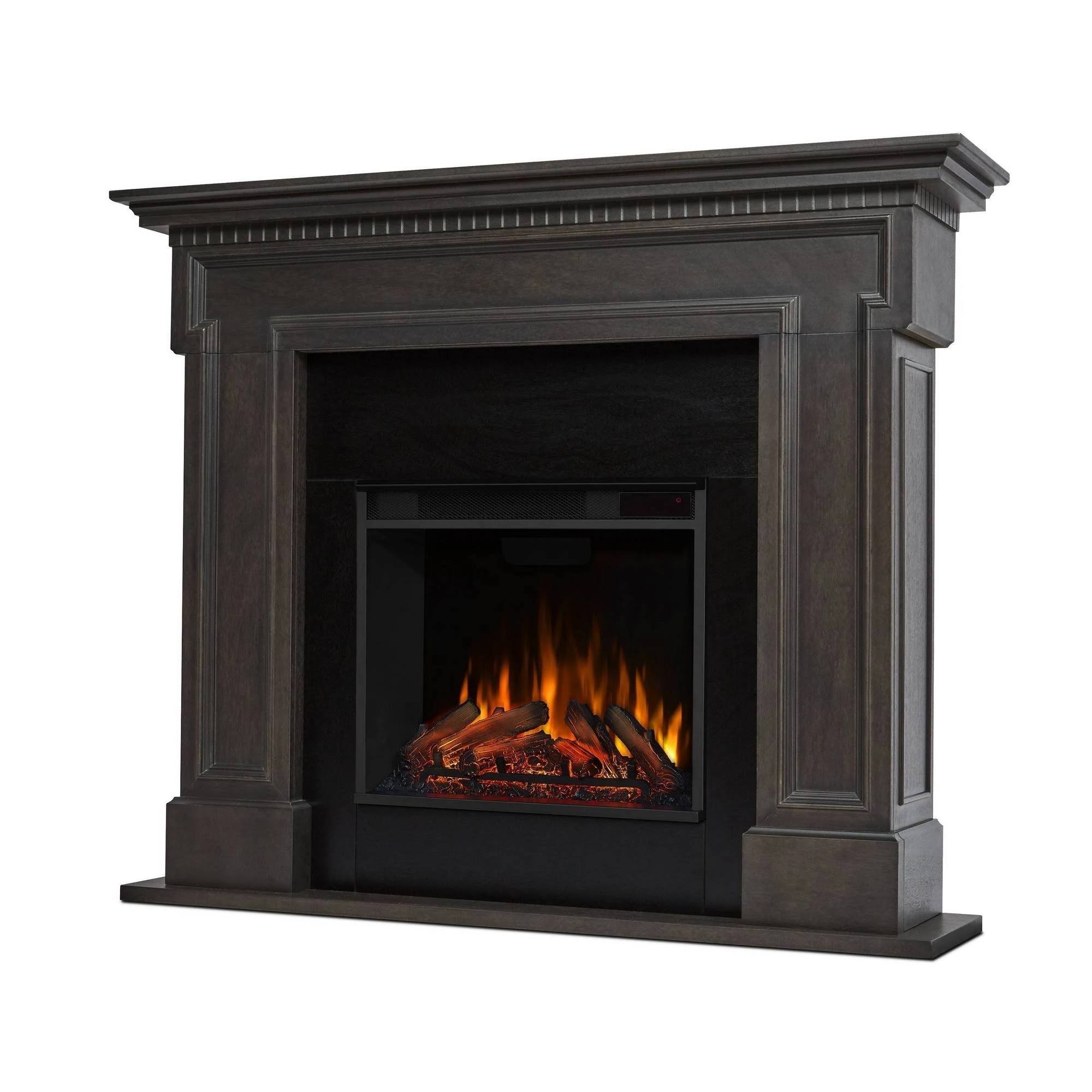 Real Flame Thayer Electric Fireplace, Gray - Avayadevconnect