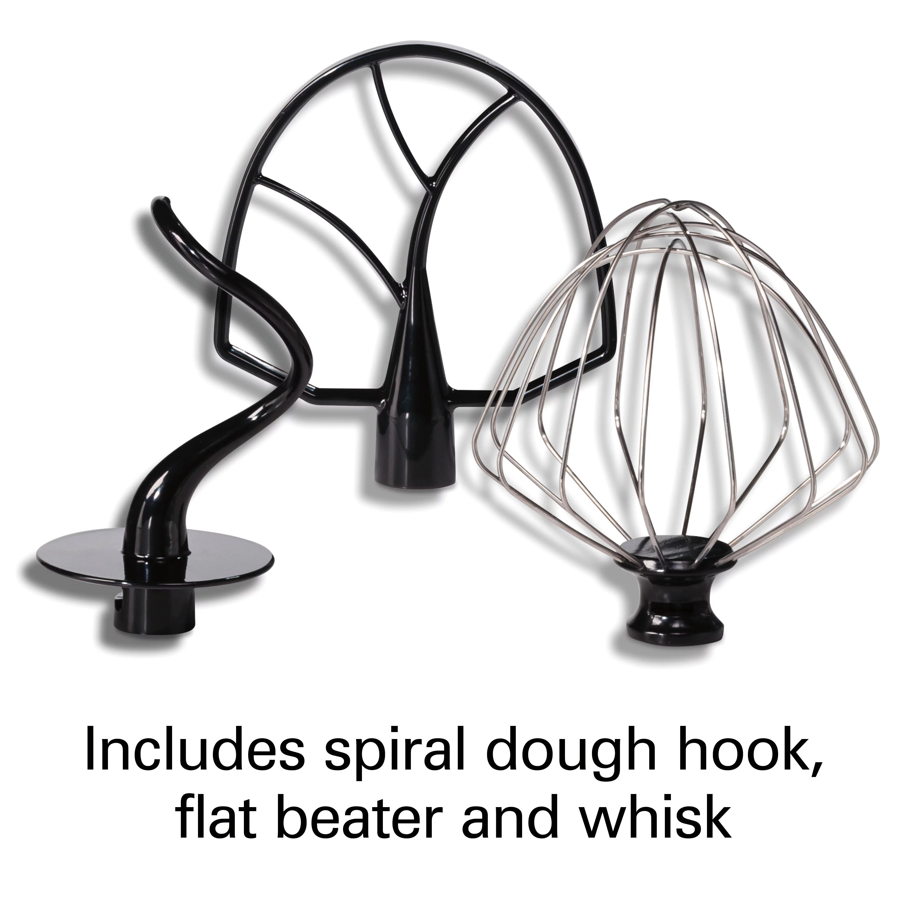 Hamilton Beach Professional All-Metal Stand Mixer, Specialty Attachment Hub, 5 Quart Bowl, 12 Speeds, Includes Flat Beater, Dough Hook, Whisk, Silver, 63240
