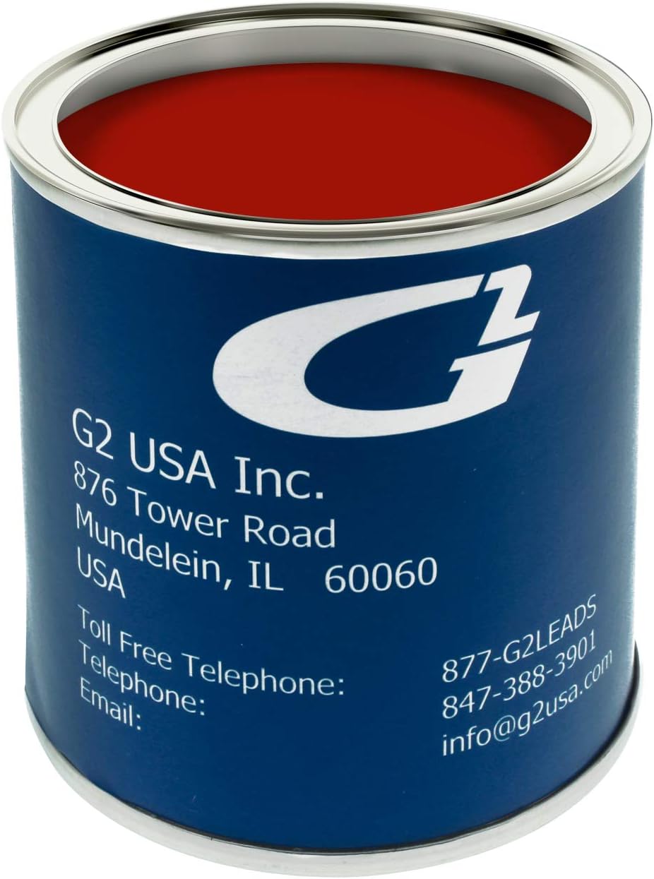 High Temperature High Gloss Self Leveling Brush On Red G2 Brake Caliper Paint System Kit