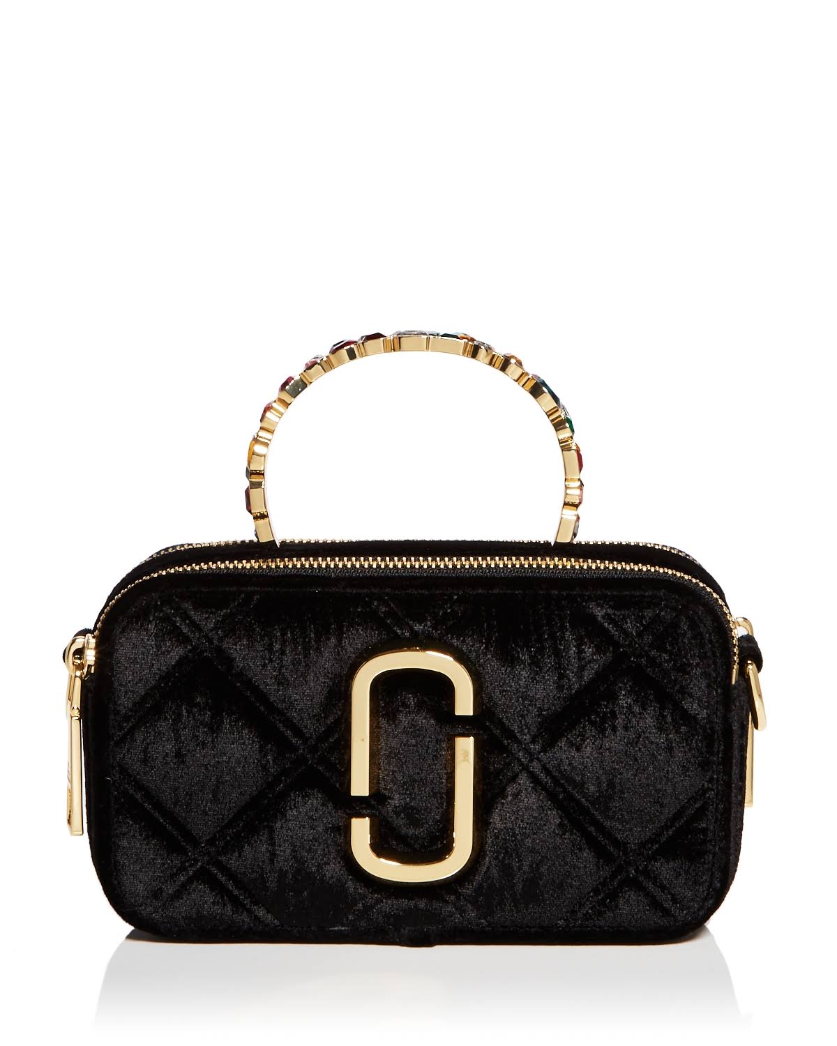 Marc Jacobs Black Velvet The Snapshot Bag - Avayadevconnect