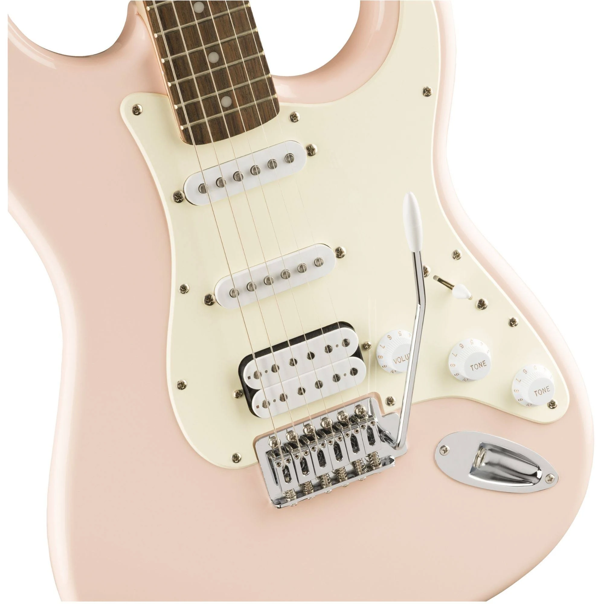 Squier Bullet Stratocaster HSS - Shell Pink