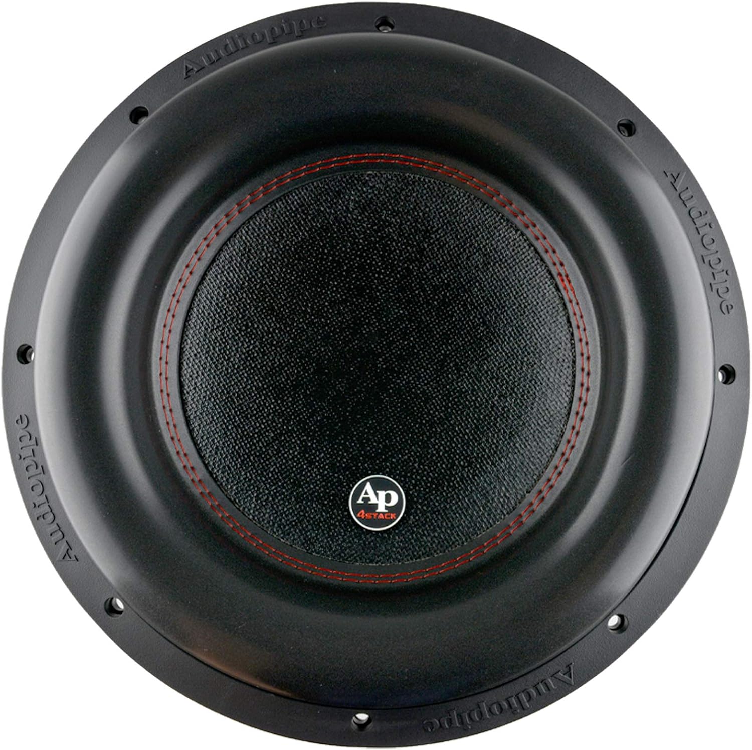AudioPipe TXX-BDC4-12D 12 Inch 2,200 Watt High Performance Powerful Dual 2 Ohm DVC Vehicle Car Audio Subwoofer Speaker System, Black