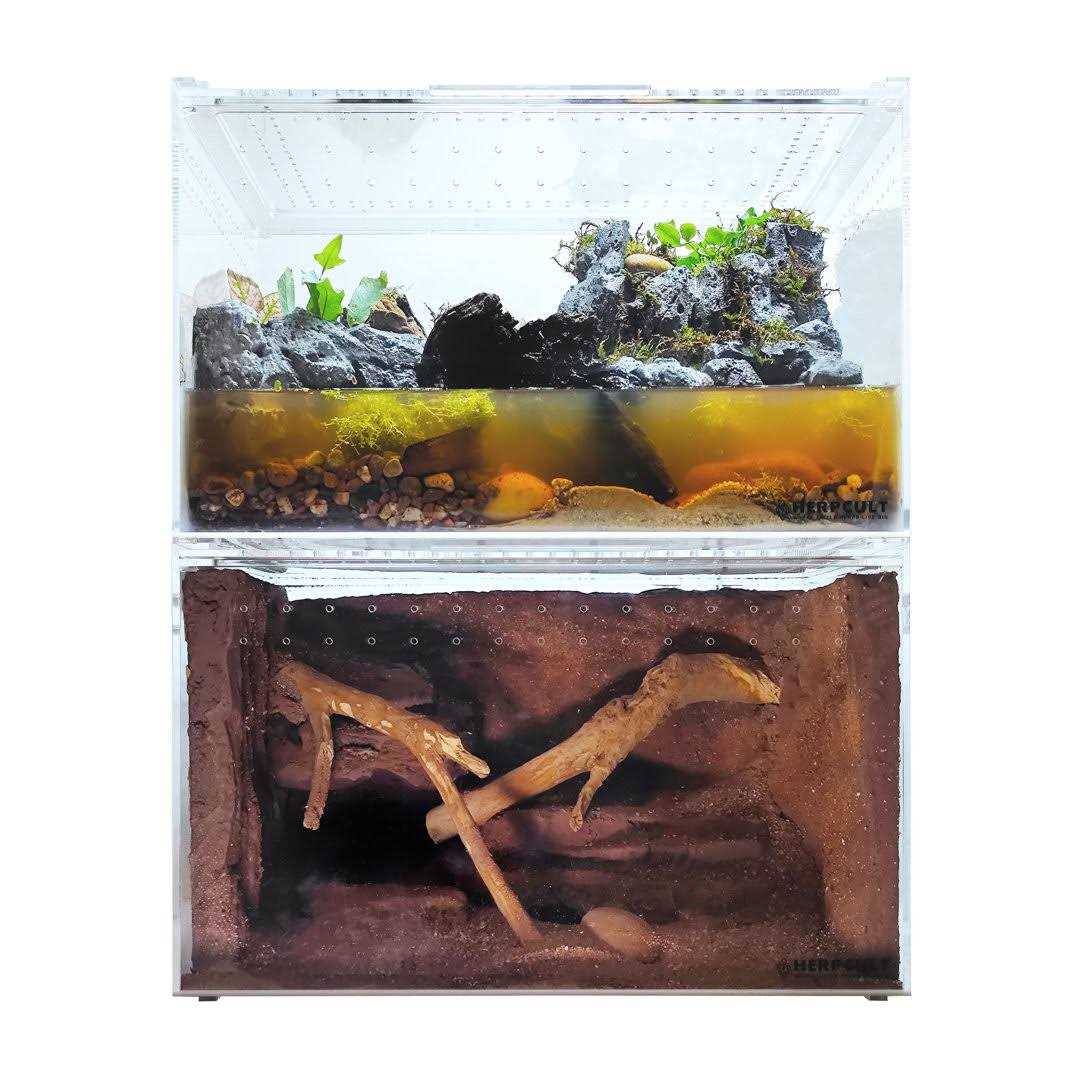HerpCult Acrylic Clear-Top Reptile Habitat - Pet Supplies online store