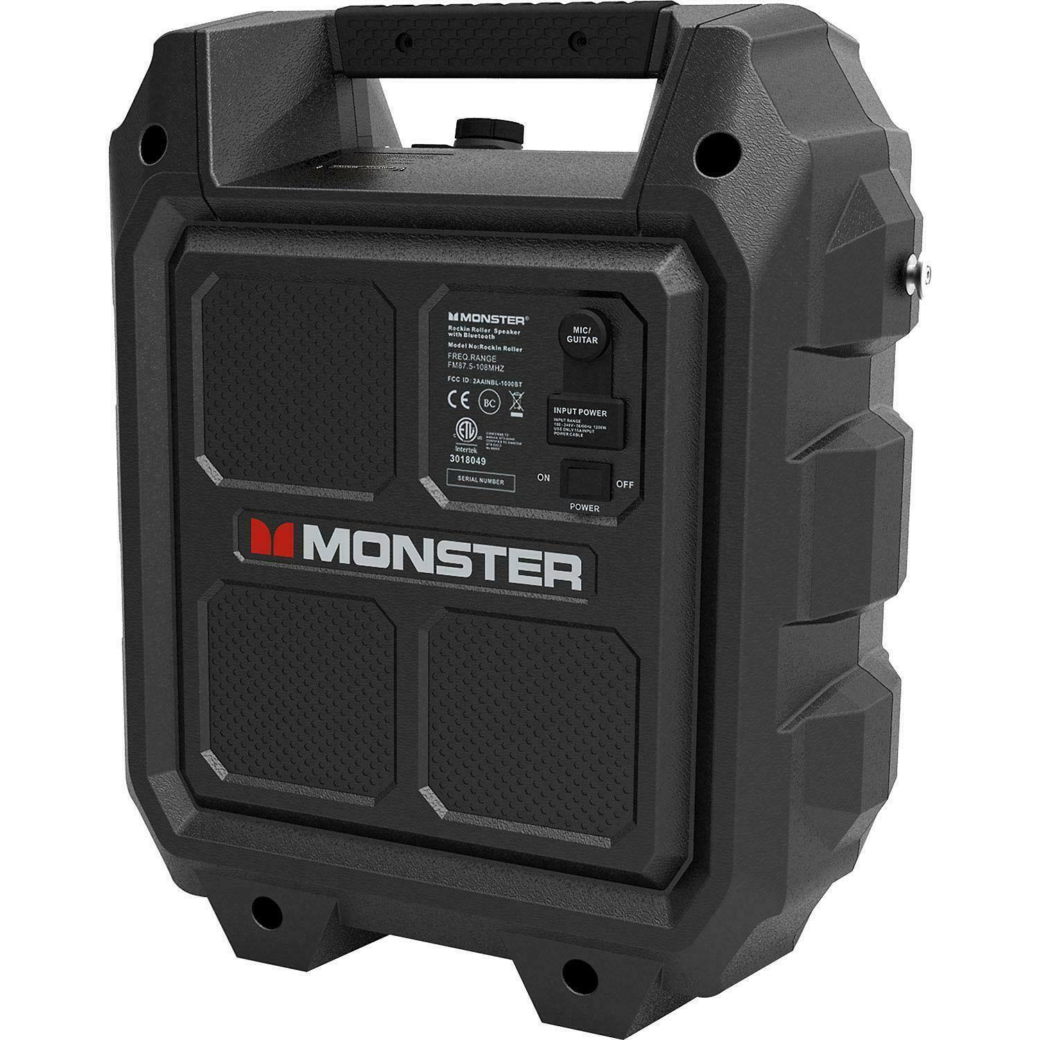 Monster Rockin Roller Mini 2 Bluetooth Speaker RRMINI2