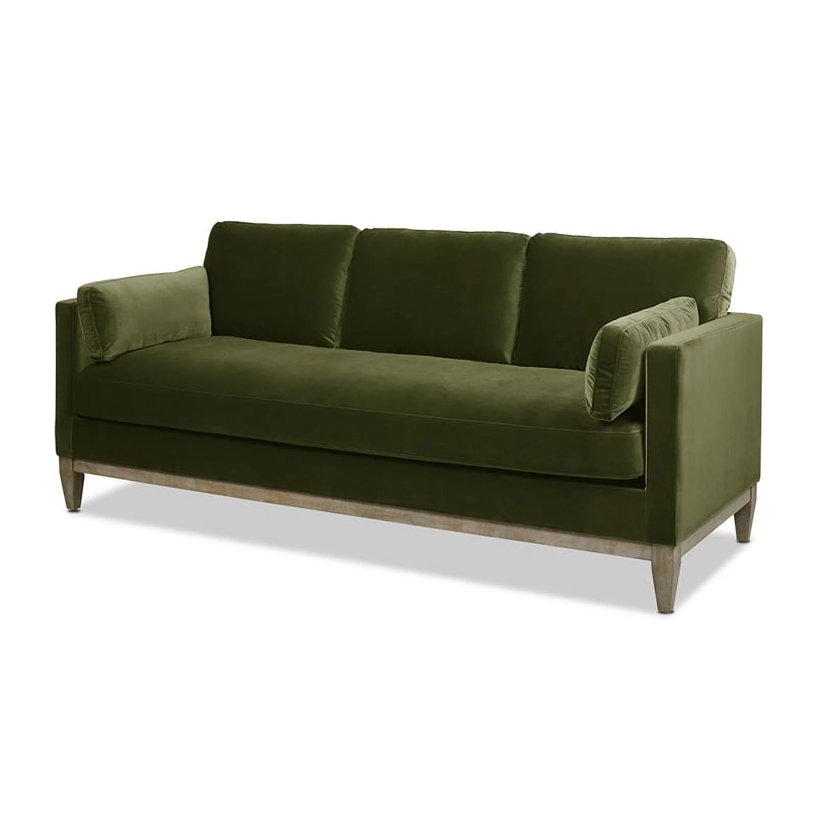 Jennifer Taylor Home Knox 84" Modern Farmhouse Sofa Olive Green
