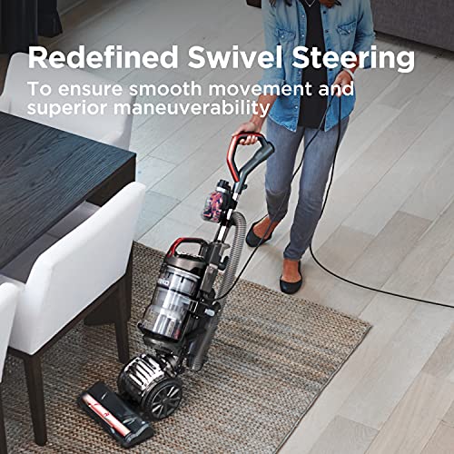 EUREKA Powerful Lightweight Upright Vacuum Carpet and Floor, PowerSpeed NEU202 with Automatic Cord Rewind