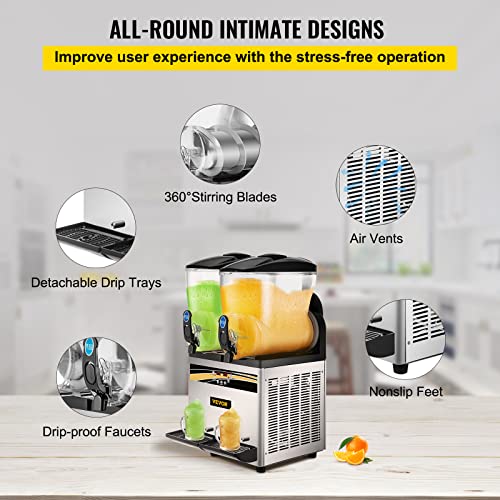 VEVOR Commercial Slushy Machine