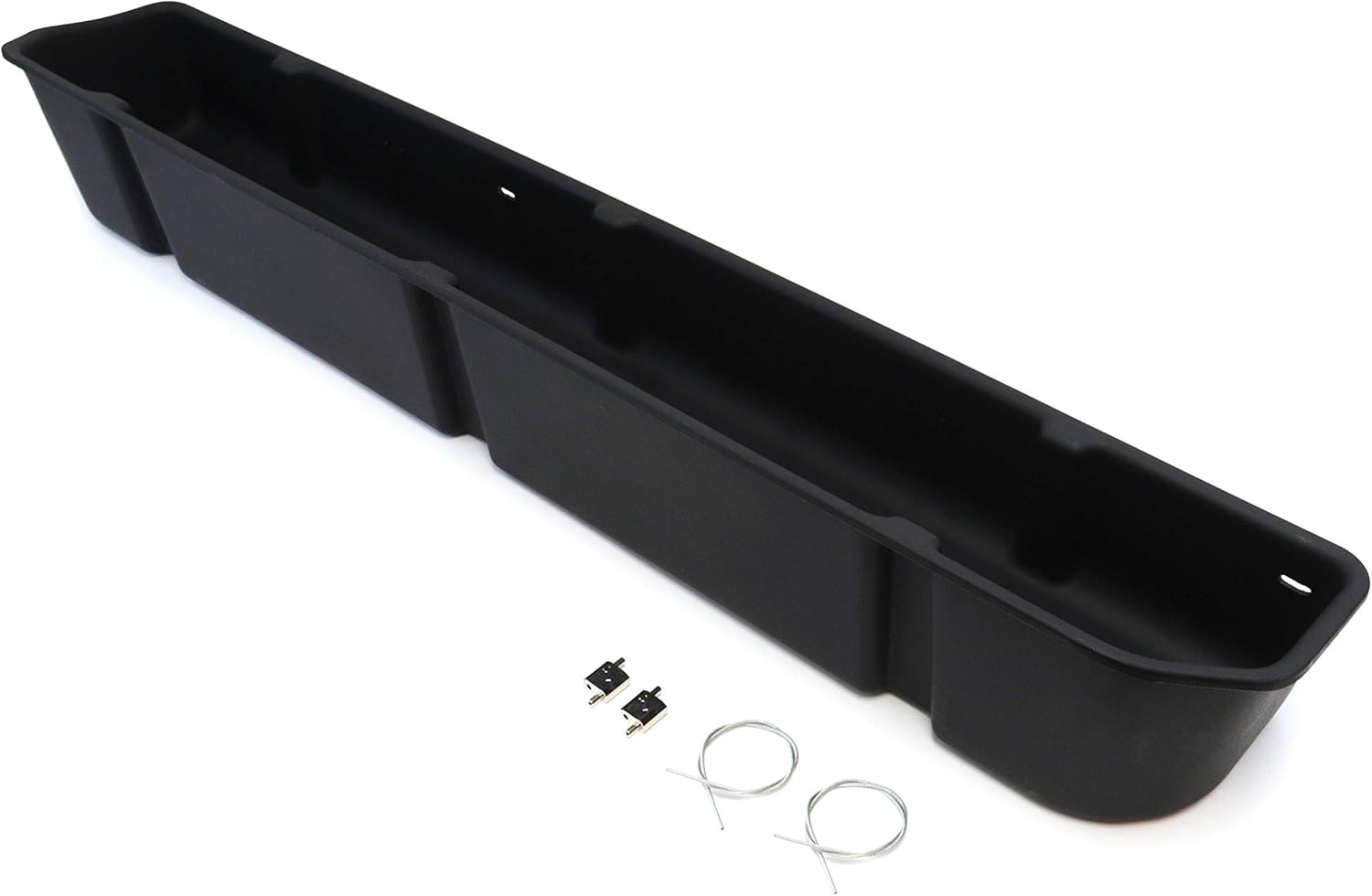 Red Hound Auto Under Seat Storage Box Compatible with Ford F-150 Super Cab (2015-2022), F-250 F-350 F-450 F-550 Super Duty SuperDuty (2017-2022) SuperCab Only Underseat System