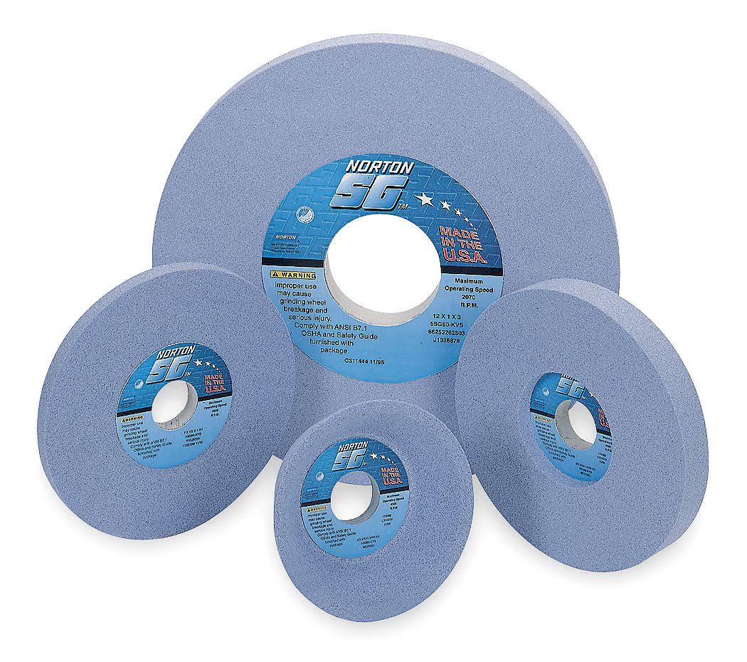 Norton Blue Straight Grinding Wheel