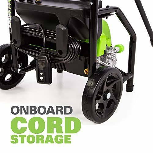 Greenworks 1800 PSI 1.1 GPM Electric Pressure Washer, PW-1800