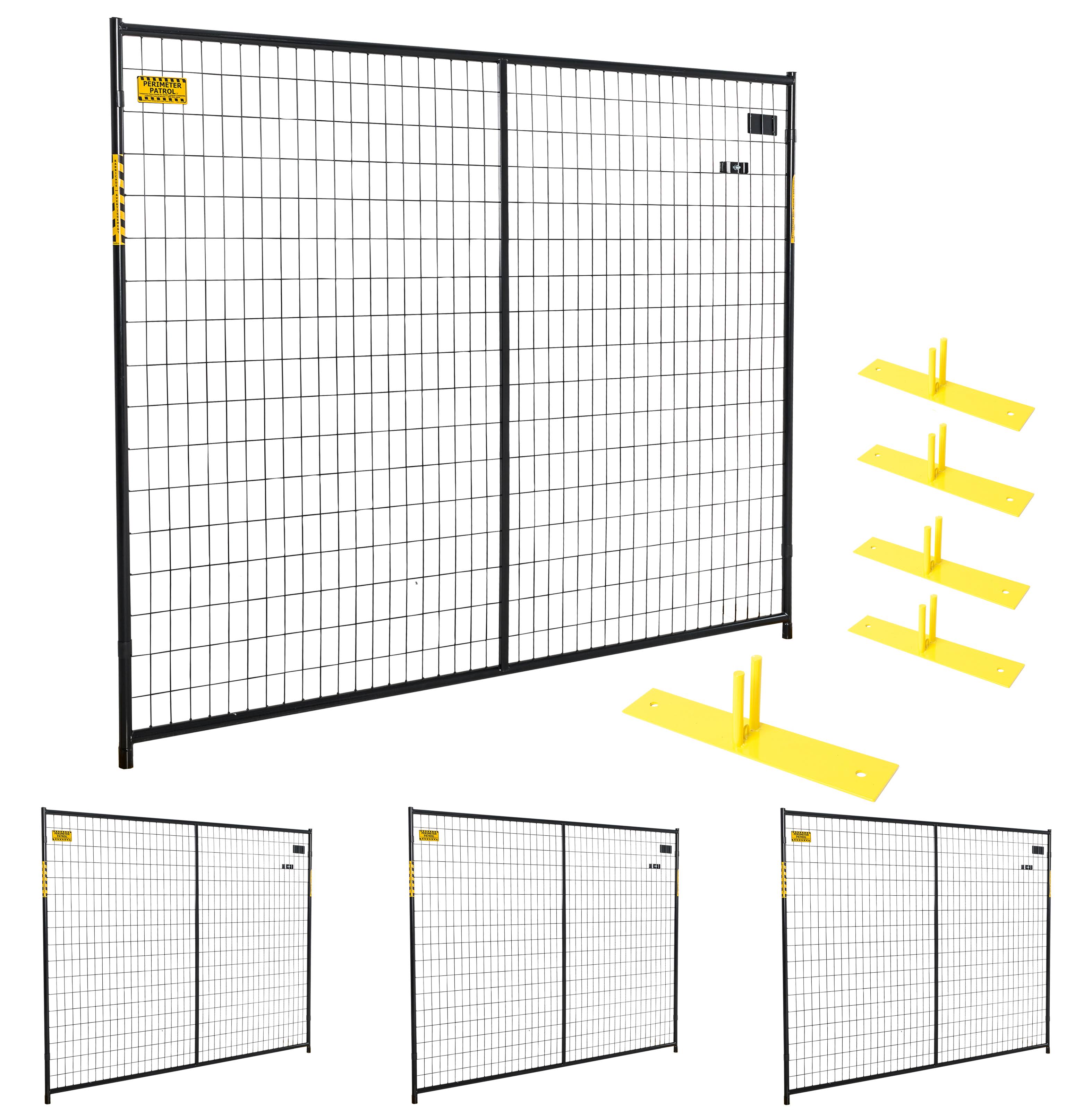 4 Panel Perimeter Patrol Kit, Black