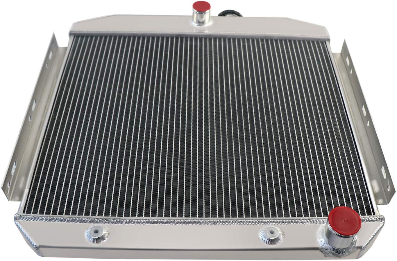 ALLOYWORKS 3 Row All Aluminum Radiator For 1955-1957 Chevy Bel-Air & Del Ray L6/V8 Engines PRO