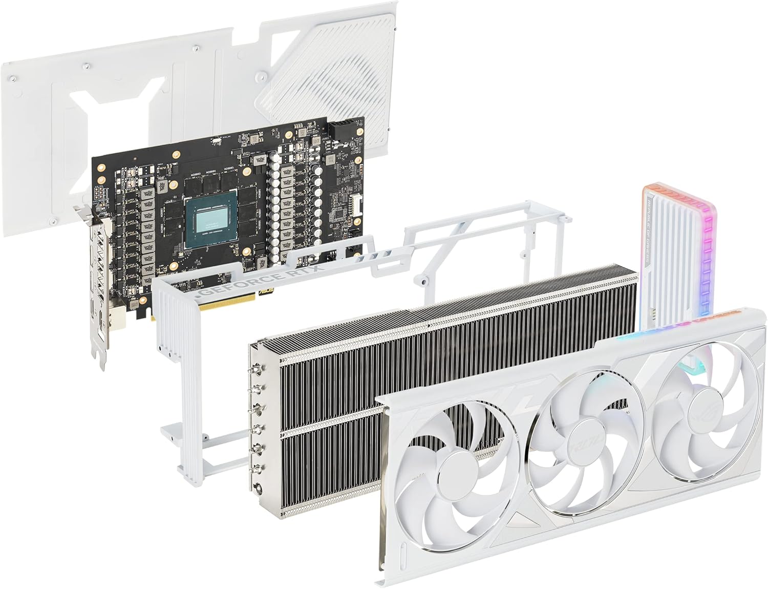 ASUS ROG Strix GeForce RTX ™ 4080 White Edition Gaming Graphics Card (PCIe 4.0, 16GB GDDR6X, HDMI 2.1a, DisplayPort 1.4a)