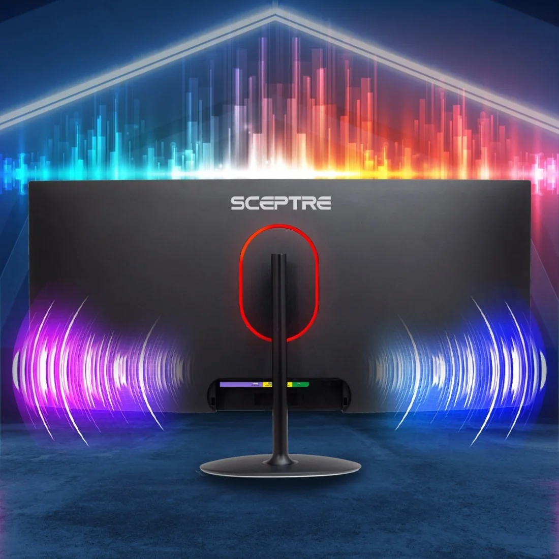 Sceptre C345W-2560UN 34" Class UW-UXGA Curved Screen Gaming LCD Monitor, 21:9, Black