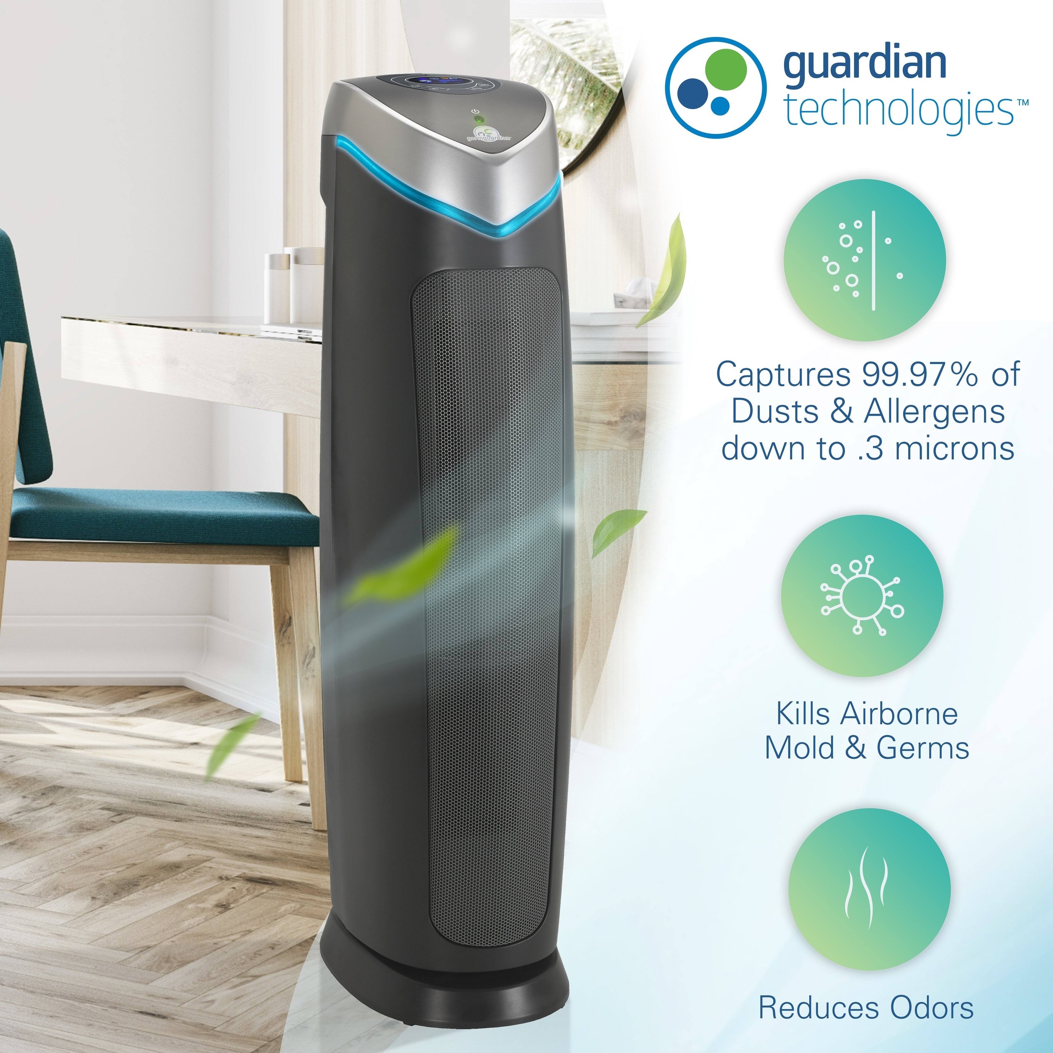 GermGuardian Ac5250pt 3-in-1 Air Purifier with Pet Pure HEPA Filter