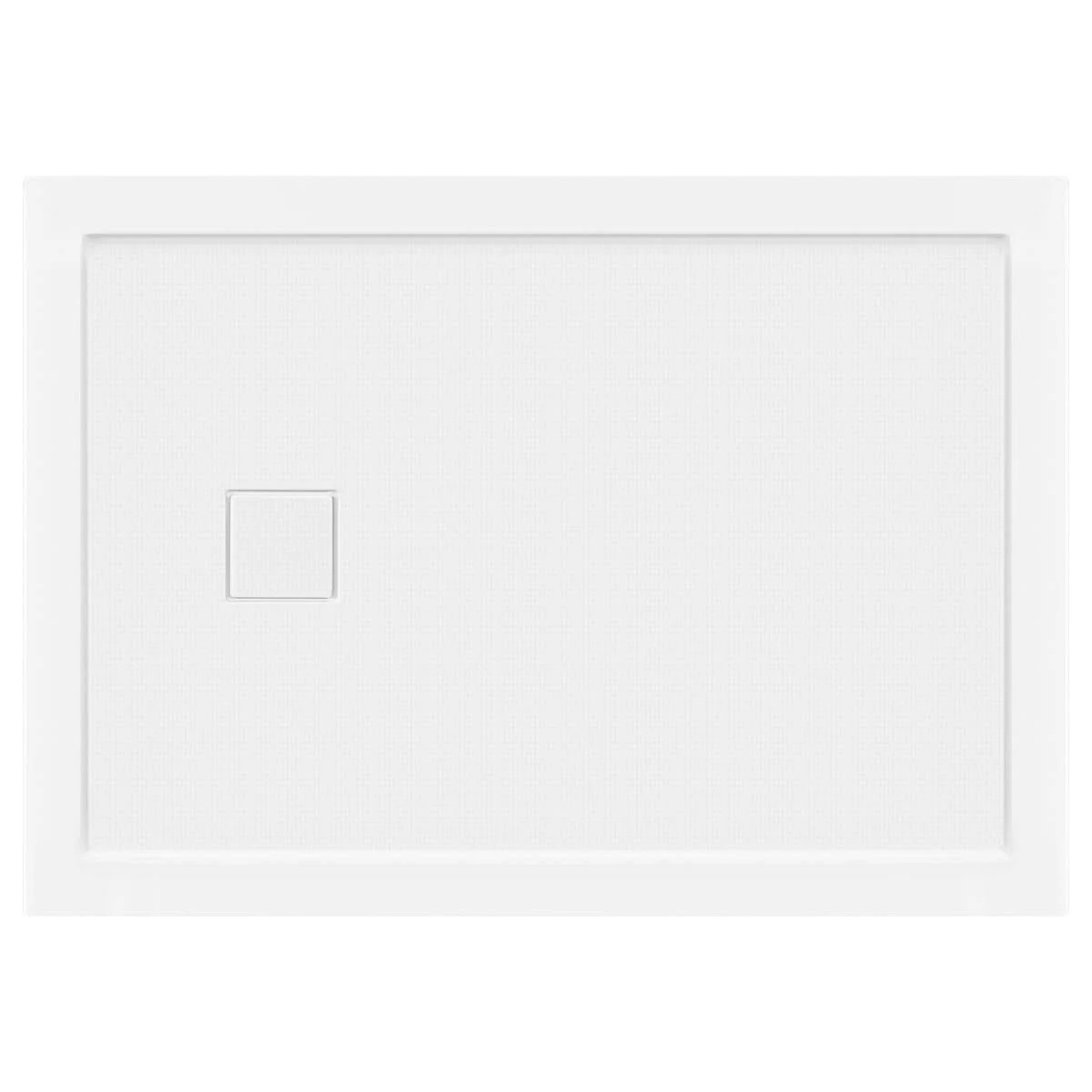 LessCare 48 x 34 Single Threshold Shower Pan Base Alcove Left Drain