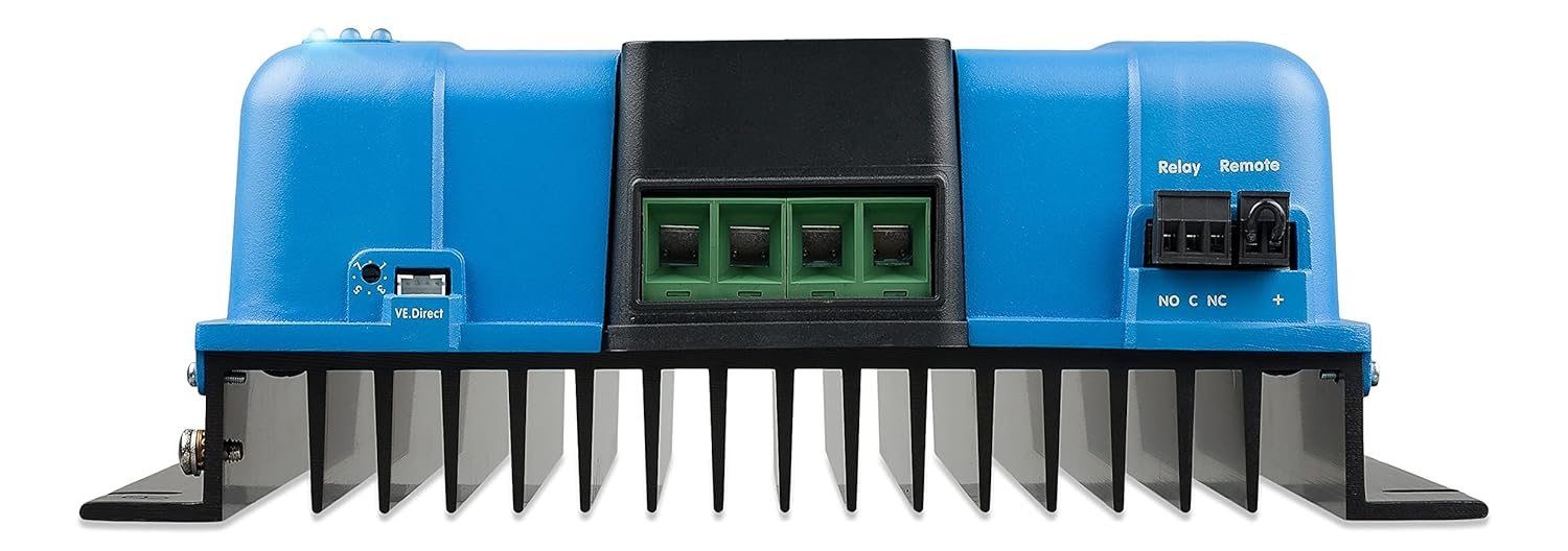 Victron Energy SmartSolar MPPT Tr 250V 100 amp 12/24/36/48-Volt Solar Charge Controller (Bluetooth)