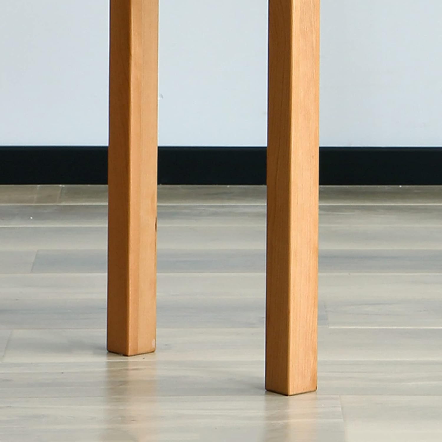 Computer Desk Home Narrow Wooden Desk 1.0/1.2/1.4 Meters Window Table Stable Writing Study Desk Simple Square Leg Cherry Wood Desk, Easy to Install Home Office Desks Pc Table ()
