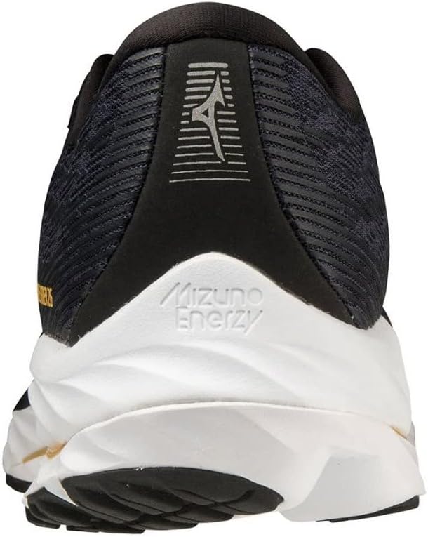 Mizuno Men's Wave Rider 26 Running Shoes, Black, 11 AU