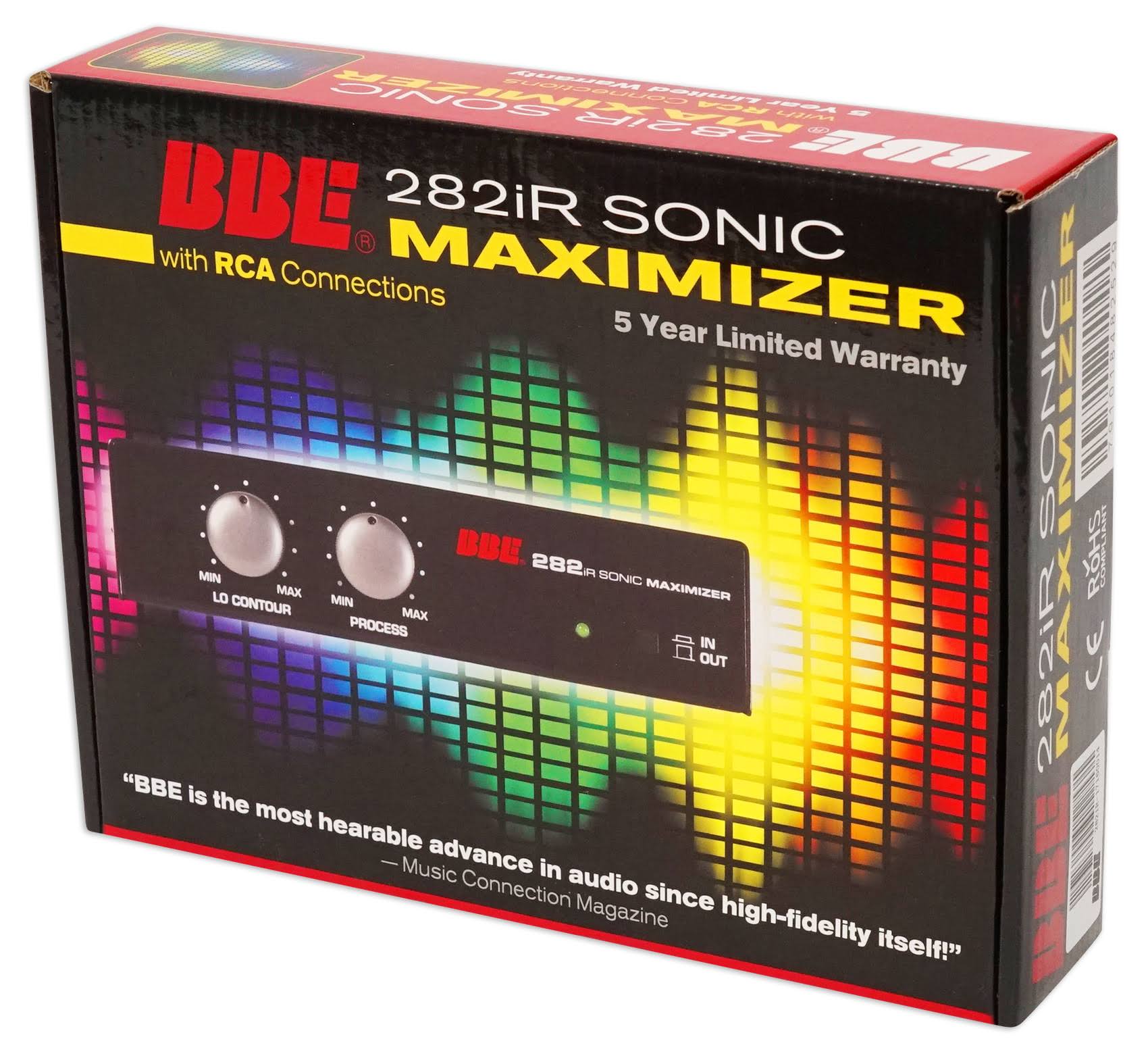 BBE 282IR Desktop Sonic Maximizer W RCA Inputs Outputs Free Headphones