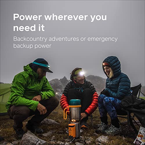 BioLite Campstove Campingkocher mit 2 Holzbrennern, Stromerzeugung und USB-Aufladung