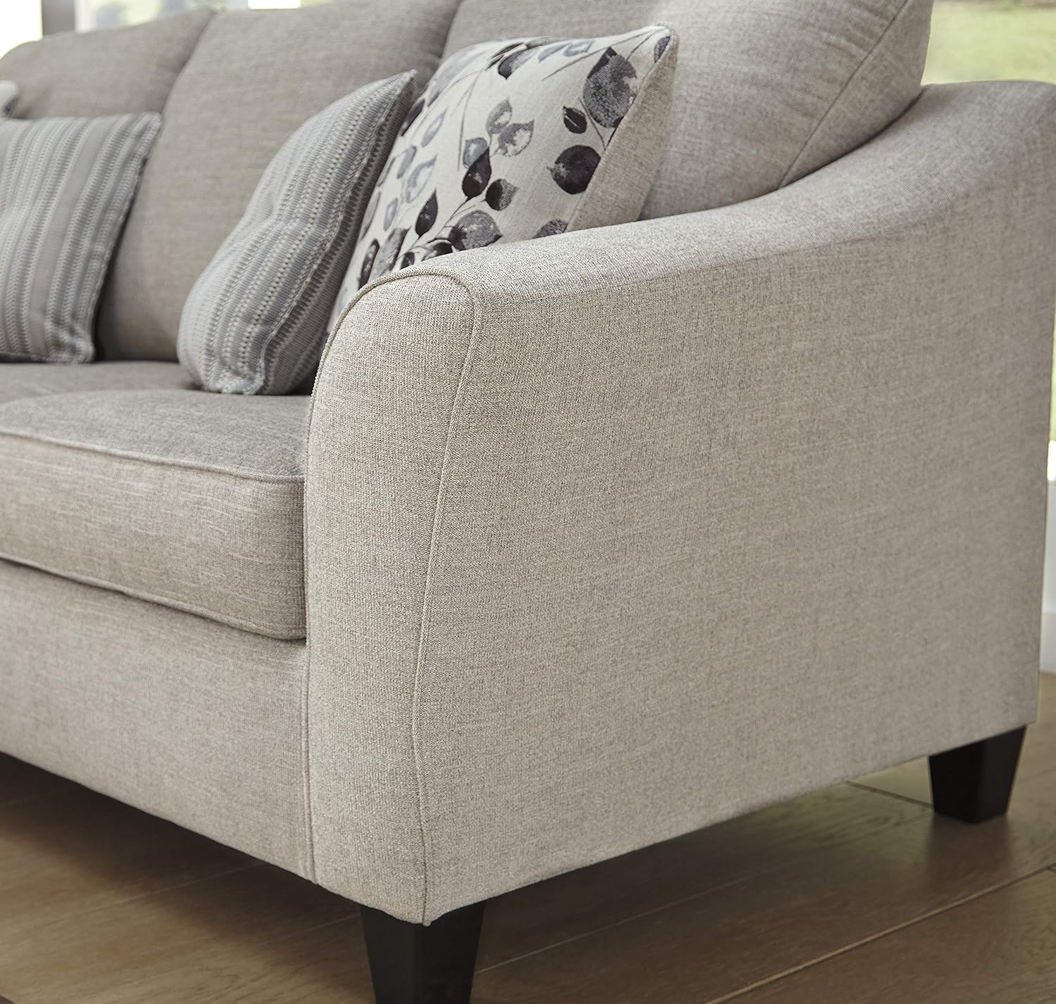 Ashley Furniture Abney Sofa Chaise, Driftwood