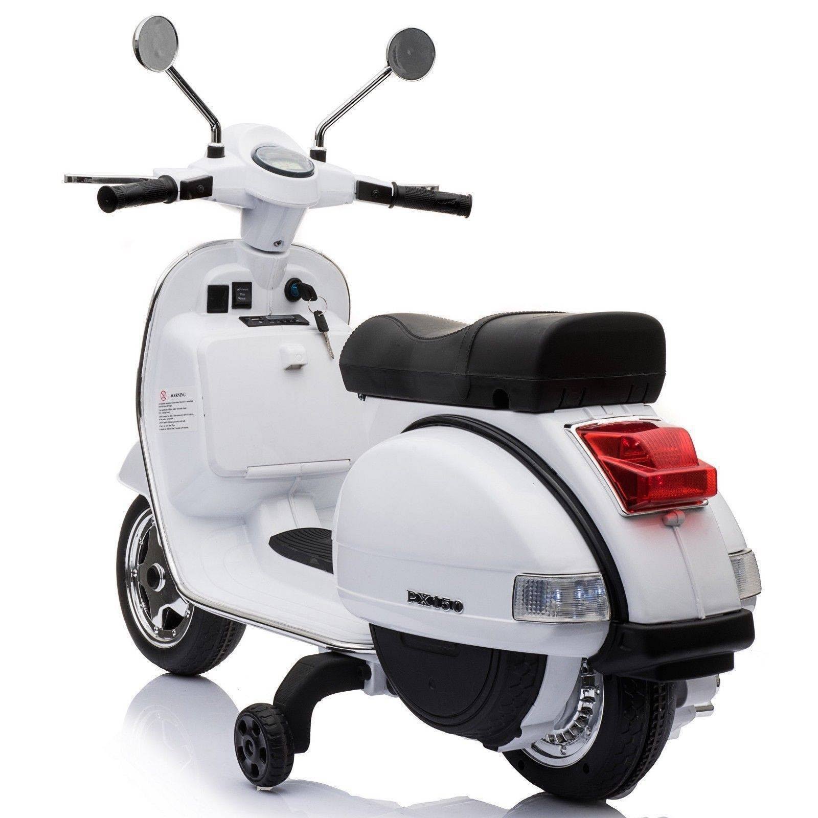 Best Ride On Cars Vespa Scooter, Color: White
