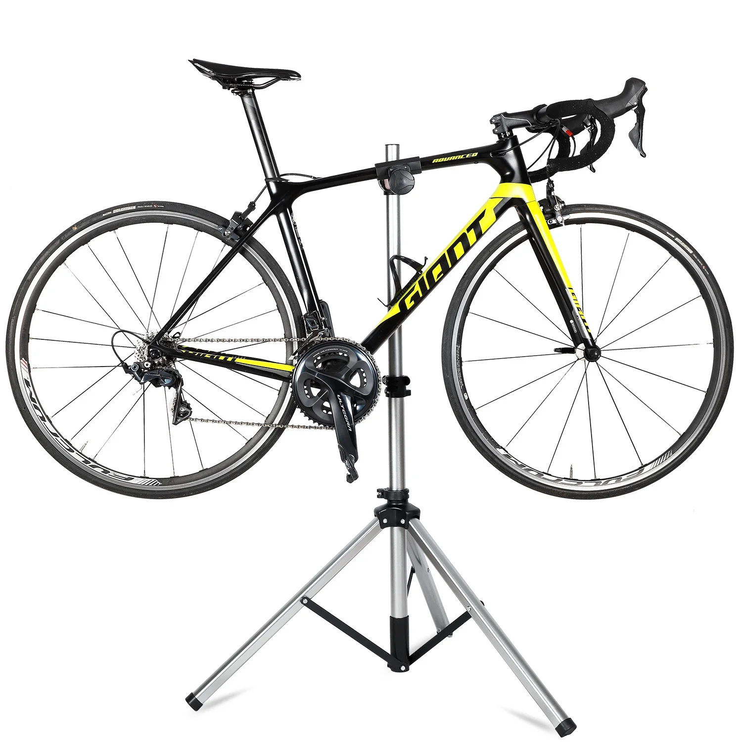 West Biking Adjustable Bike Repair Stand Bicycle Workstand with Tool Tray for Home Bicycle (Max 85 Lbs Load)