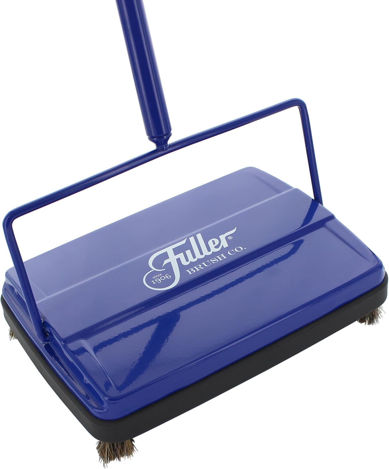 Fuller Brush 17052 Electrostatic Carpet & Floor Sweeper - 9 Cleaning Path - Lightweight - Ideal for Crumby Messes - Works On Carpets & Hard Floor Surfaces Red