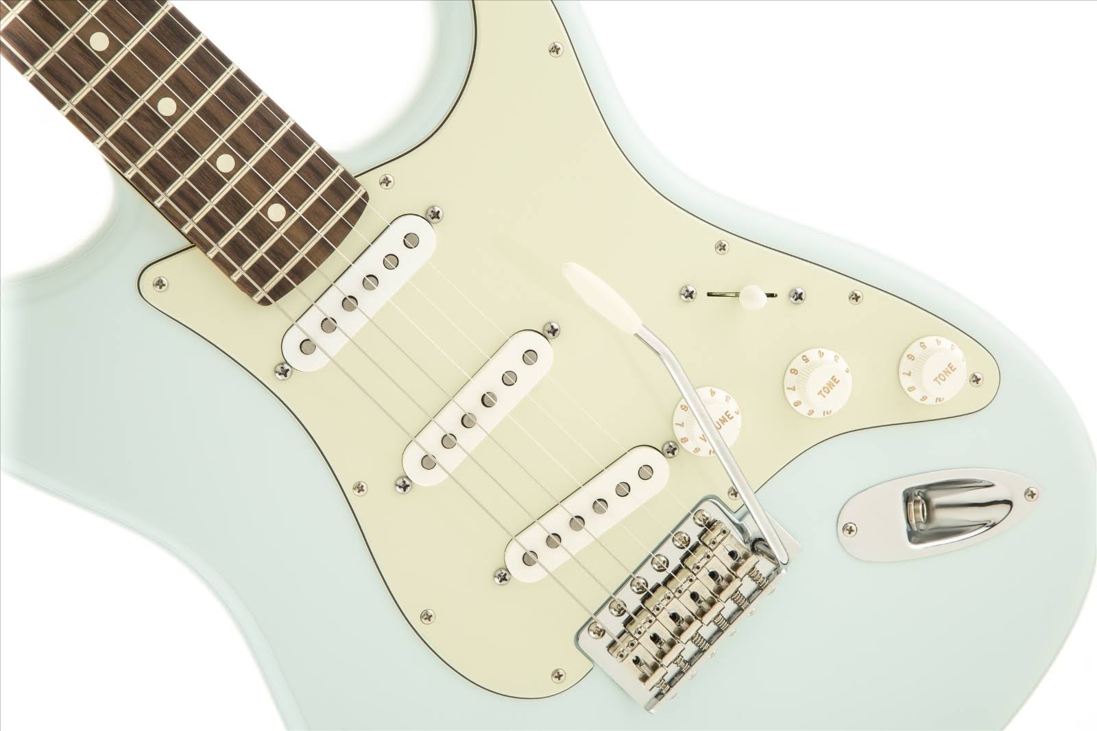 Fender 0115600372 2018 American Special Stratocaster Electric Guitar Rosewood Fretboard with Gigbag, Sonic Blue