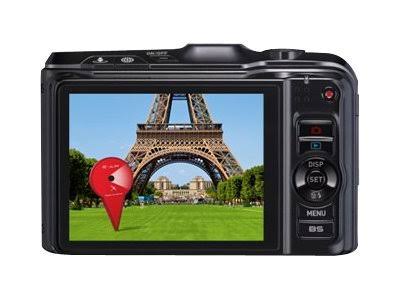 Casio EXILIM Hi-Zoom EX-H20G - Digital camera - compact - 14.1 MP - 720p - 10x optical zoom - flash 14.5 MB - black