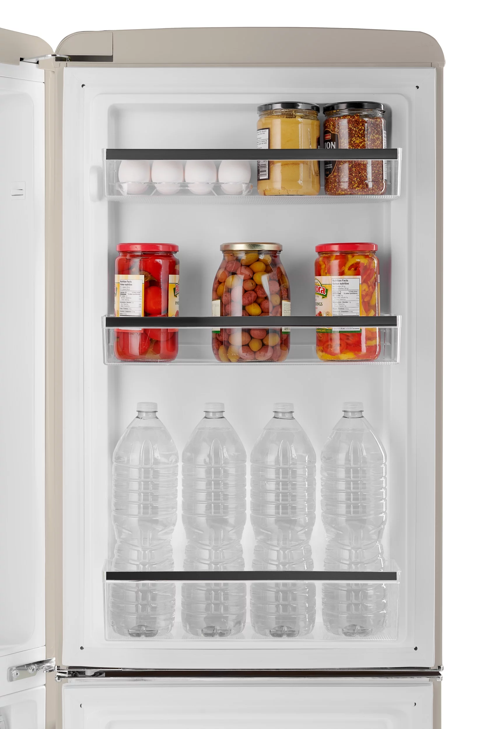 iio 7 cu. ft. Retro refrigerator with bottom freezer