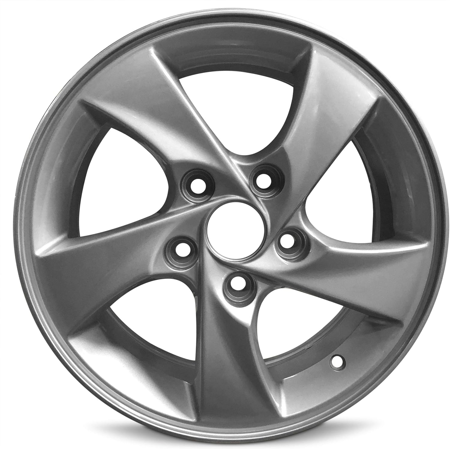 Road Ready Car Wheel for 2013-2020 Kia Forte 15 inch 5 Lug Aluminum Rim Fits R15 Tire - Exact OEM Replacement