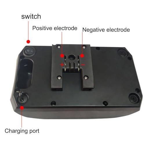 E-Bike Battery 24V 10AH 13AH Seat Post Battery 36V 8AH 10AH Lithium Battery Pack 48V 7.8AH Replacement Battery for 0-400W Motor with Charger