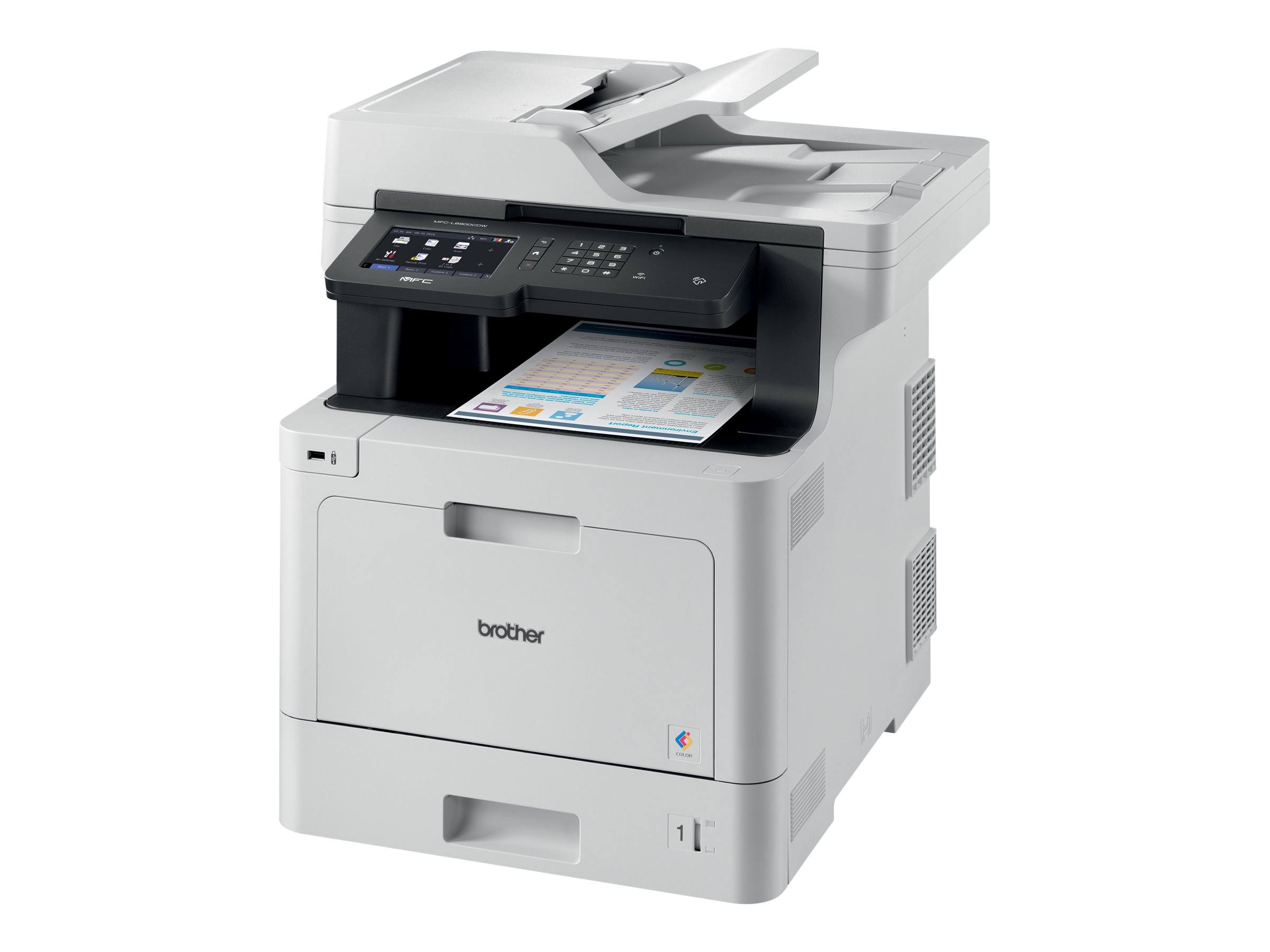 Brother Business Color Laser All-in-One MFC-L8900CDW - Duplex Print - Wireless Networking