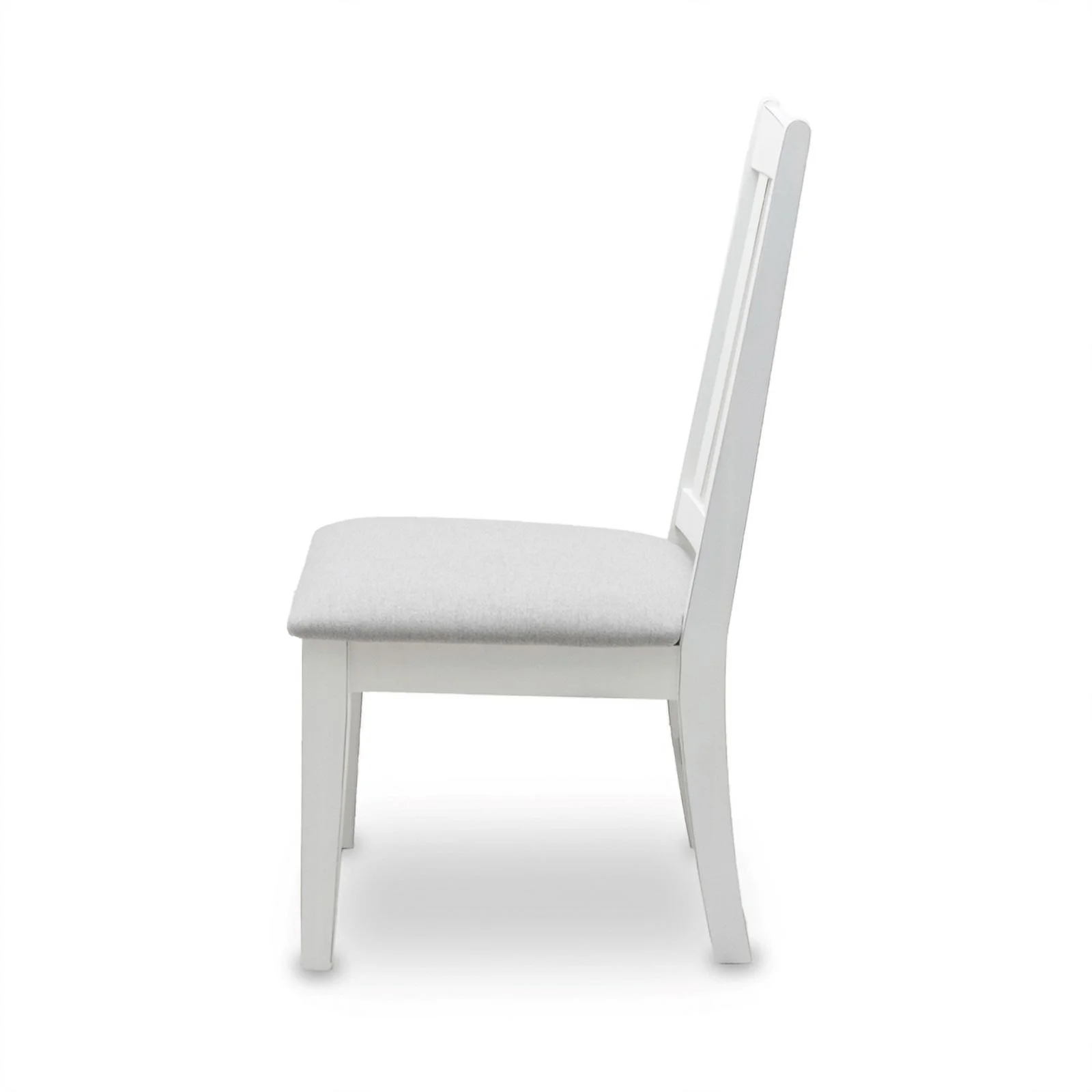Sea Wind Florida Islamorada Wood Desk & Chair Set in Gray/White