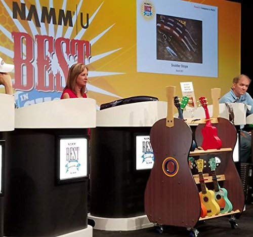 The Band Room Soprano Ukulele Storage Cart for Classrooms | Holds 30 ukes | Perfect for Music Teachers | Made in USA