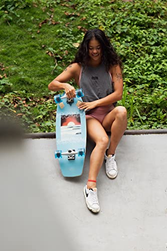FLOW Surf Skates Cruiser Skateboard with Carving Truck