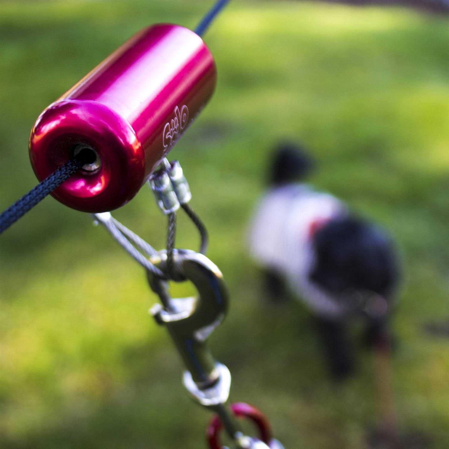 Tumbo Trolley Anti-Shock Aerial Dog Runner for Yard Small and Large Dog - Pet Supplies online store