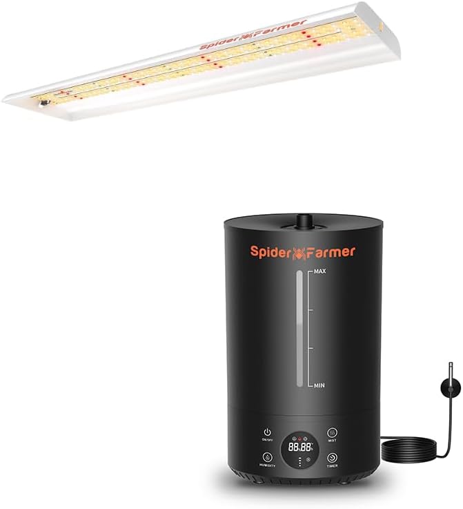 Spider Farmer SF300 and 6L Grow Tent Humidifier