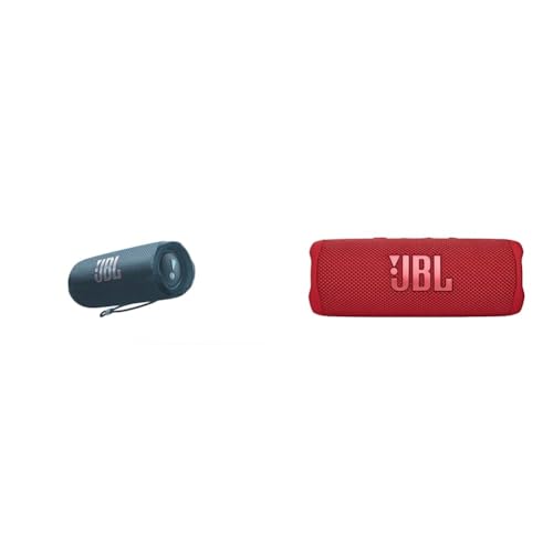 JBL Flip 6 - Portable Bluetooth Speaker, powerful sound and deep bass, IPX7 waterproof, 12 hours of playtime, JBL PartyBoost for multiple speaker pairing for home, outdoor and travel (Blue)
