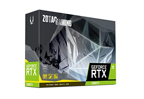 ZOTAC Gaming GeForce RTX 2080 Ti AMP Extreme 11GB GDDR6 352-bit Gaming Graphics Card, IceStorm 2.0, Extreme Overclock, Freeze Fan Stop, Active Fan Control, PowerBoost, Spectra 2.0, ZT-T20810B-10P