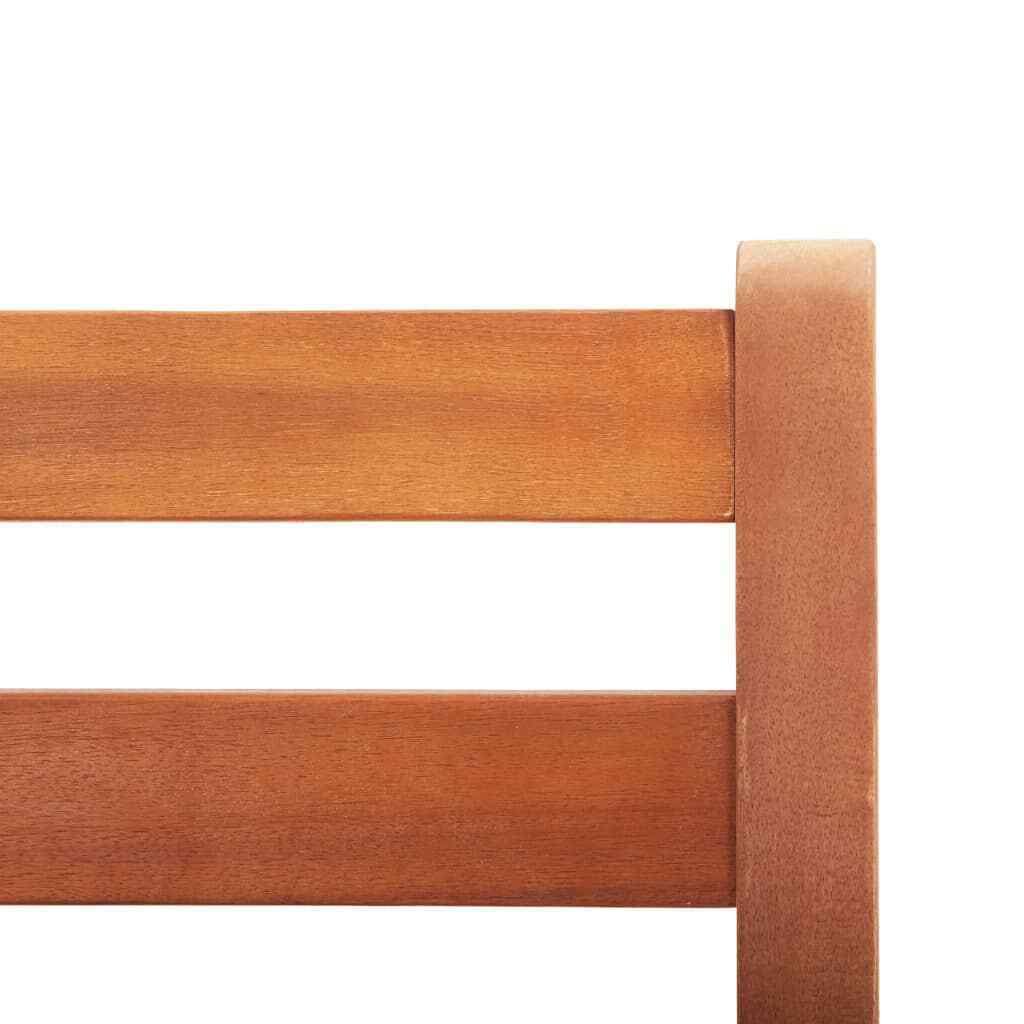 vidaXL Bar Stools 2 Pcs Solid Acacia Wood