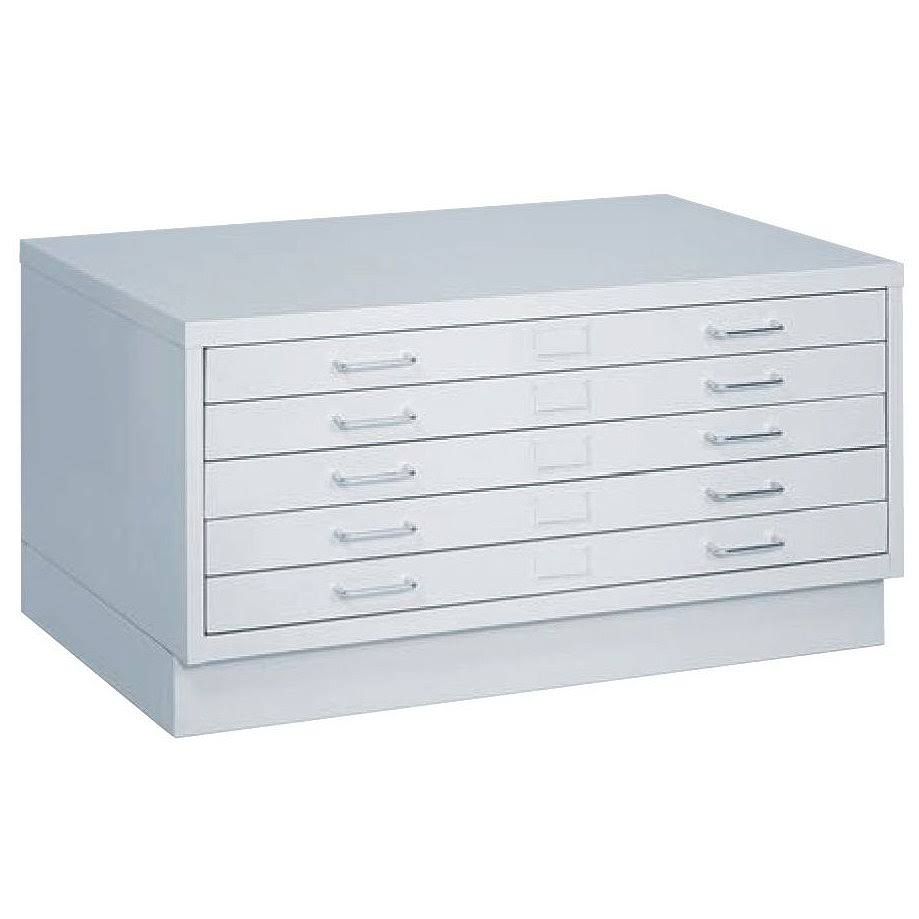 Safco Facil Flat File - Medium Base, Closed