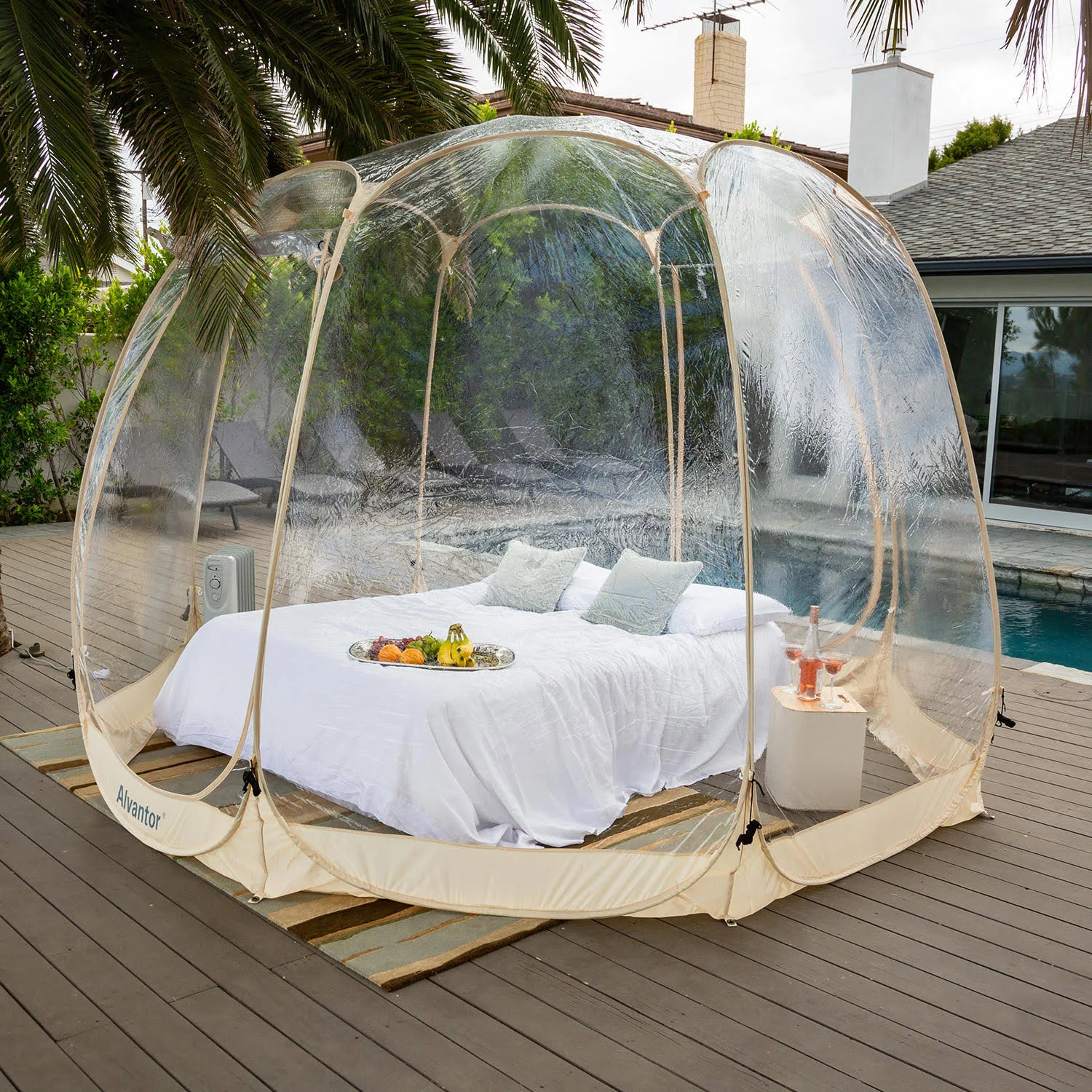 Alvantor Bubble Tent Pop Up Gazebo 12&x12& Camping Tent