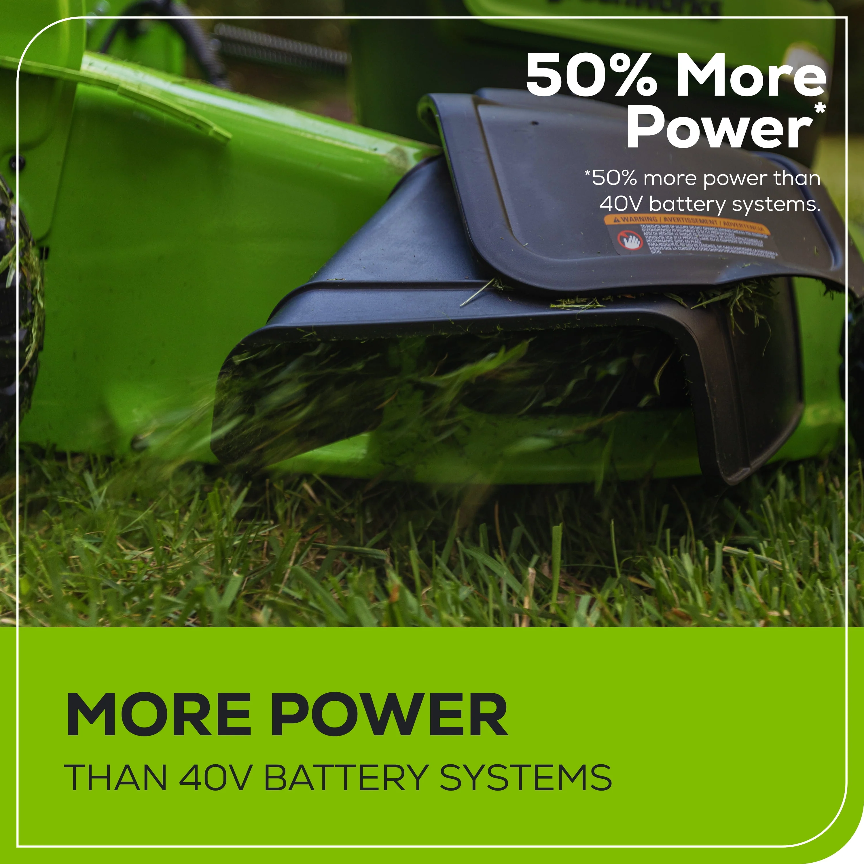 Greenworks 60V 21 Self Propelled Lawn Mower with 8.0 Ah Battery & Rapid Charger 2546402