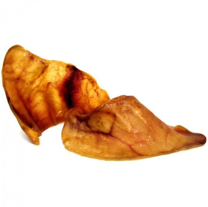 Cadet Natural Pig Ears Treat for Dogs - 100 count